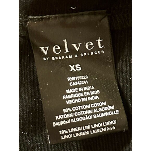 VELVET by Graham & Spencer Floral Embroidered Linen Blend Dress Size XS EUC!!! - Picture 6 of 6